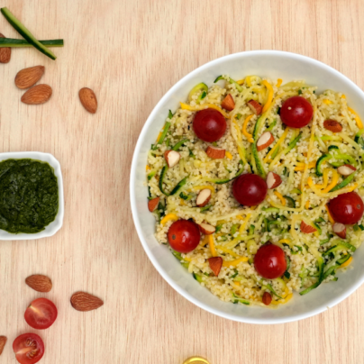 Pesto Zucchini Salad